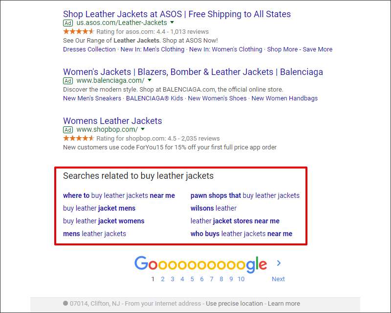 SEO issues for eCommerce